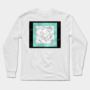 Mint marble VIII Long Sleeve T-Shirt